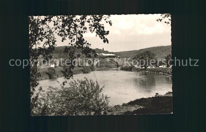 Witten Ruhr Viadukt mit Berger Denkmal