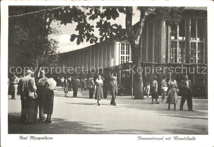 Bad Mergentheim Brunnentempel mit Wandelhalle