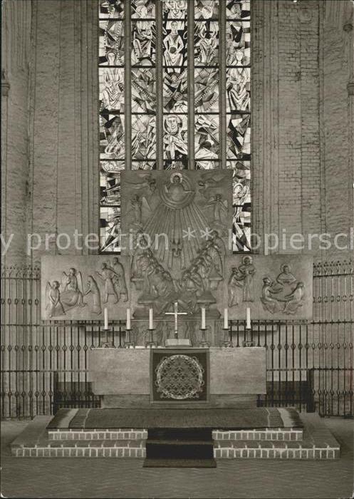 HAMBURG  CITY Hauptkirche St Katharinen Pfingstaltar