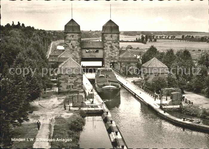 Minden Westfalen Schleusen Anlagen