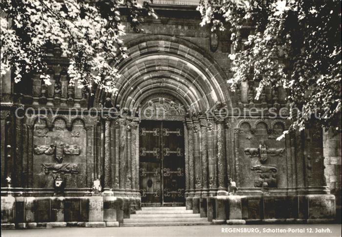 REGENSBURG Bayern Schotten Portal