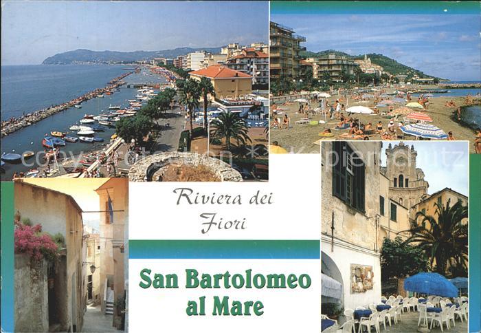 San Bartolomeo al Mare Lungomare e spiaggia Cervo carrugi caratteristici