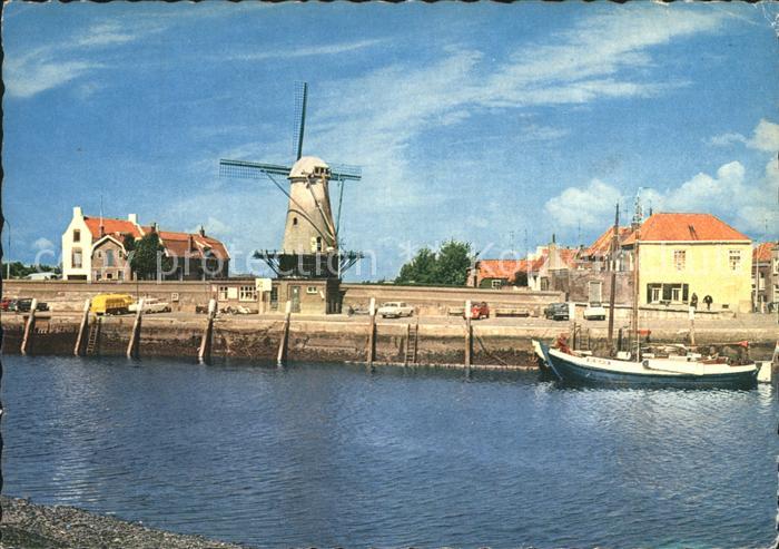 Zierikzee Hafen Windmuehle