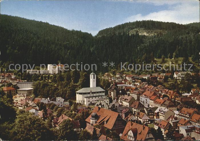 Triberg Schwarzwald Teilansicht