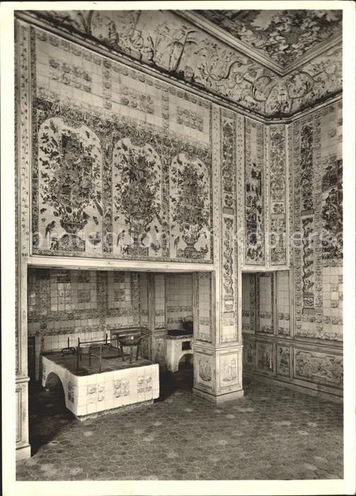 Muenchen Bayern Lustschloss Amalienburg Die Kueche