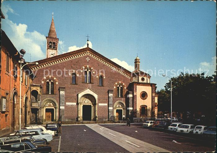 Milano Piazza e Basilica di S Eustorgio