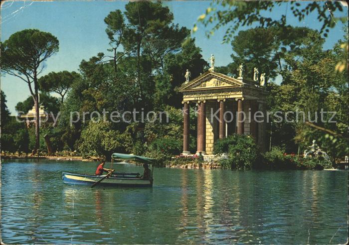 Roma Rom Villa Borghese Il Laghetto