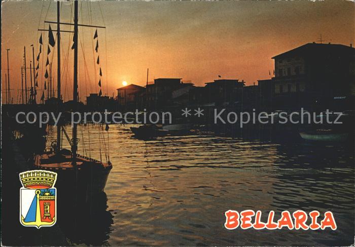 Bellaria Porto Canale Il Commiato del sole