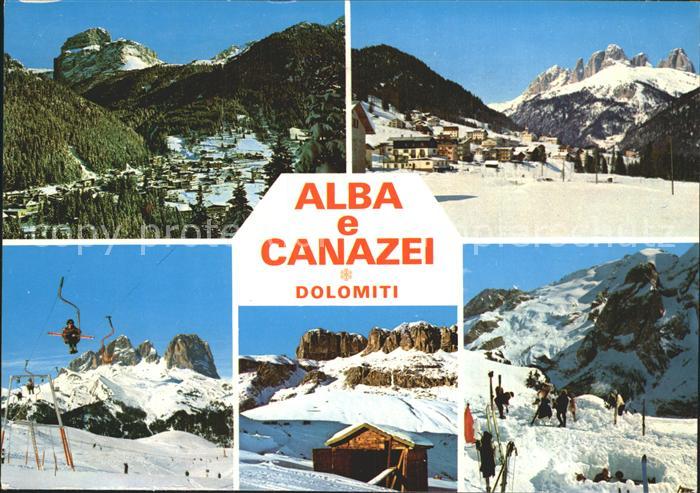 Canazei Alba e Canazei Total Sessellift Skipiste