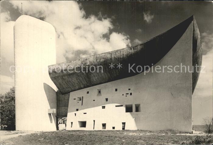 Ronchamp Haute Saone Chapelle de Notre Dame du Haut