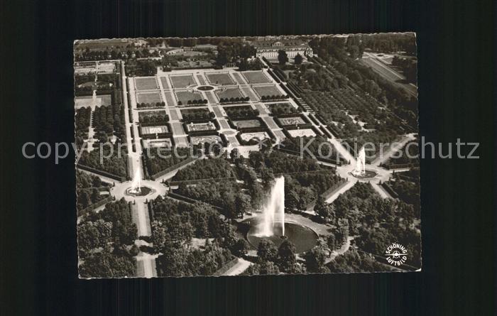 HANNOVER  CITY Herrenhaeuser Garten Fliegeraufnahme