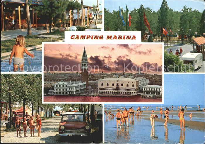 Punta Sabbioni Stadtansicht Camping Marina Strandpartien