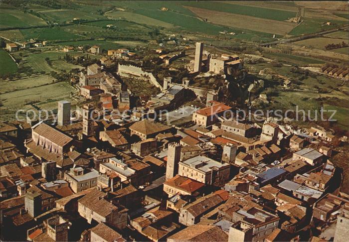 Tarquinia Panorama dall'aereo