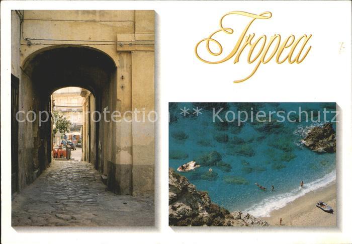 Tropea Particolare del centro storico Spiagetta