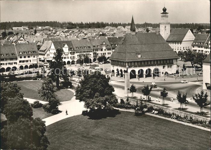 FREUDENSTADT BW Stadtblick Rathaus Kirche