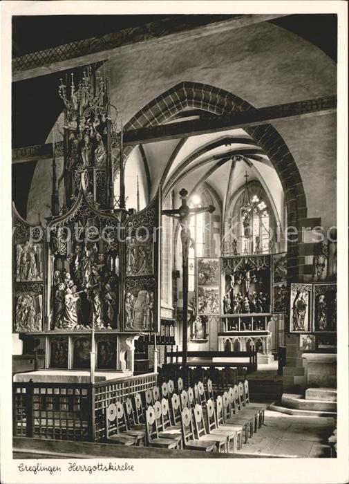Creglingen Herrgottskirche Inneres