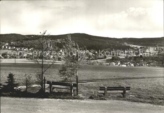 Bad Brambach Panorama Ruhebank