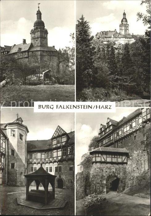 Falkenstein Harz Burg Museum 12. Jhdt.