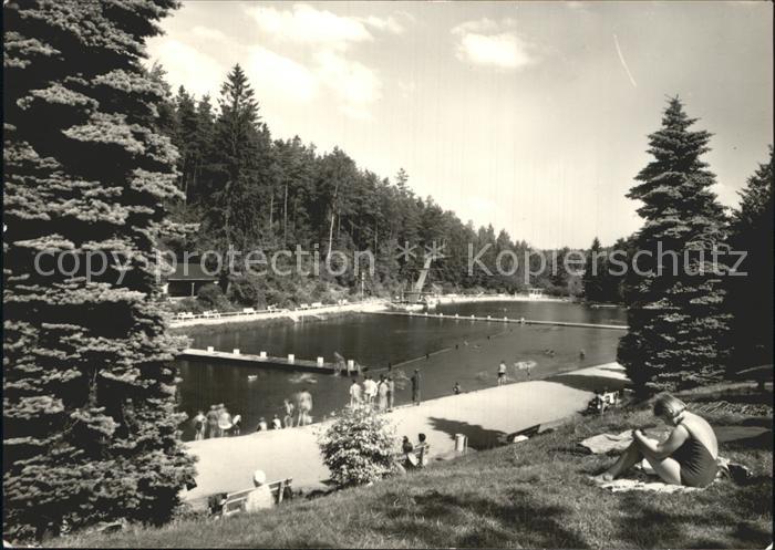 Brunn Auerbach Waldbad Schwimmbad