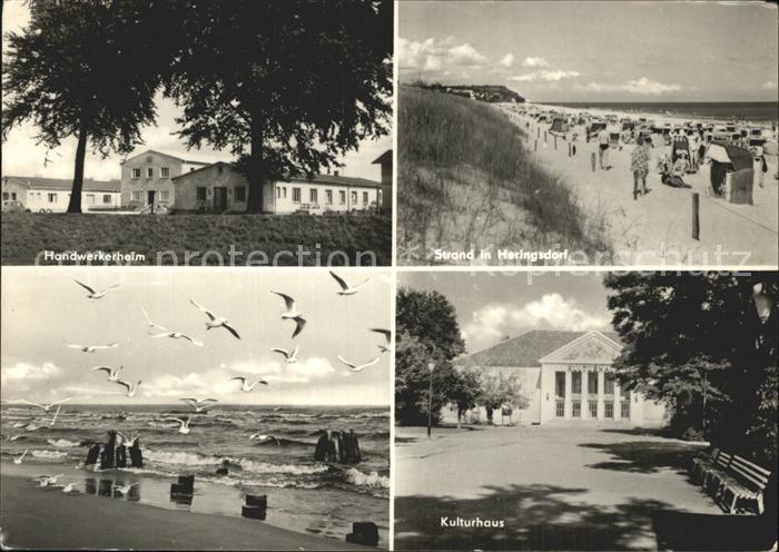 Neuhof Heringsdorf Handwerkerheim Kulturhaus Strand Moewen