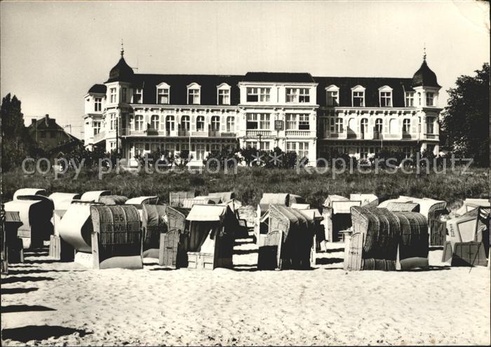 Ahlbeck Ostseebad Strand FDGB Erholungsheim