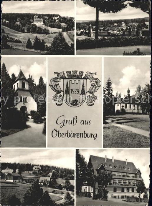 Oberbaerenburg Baerenburg Teilansichten Kapelle Ferienheim Friedenswacht