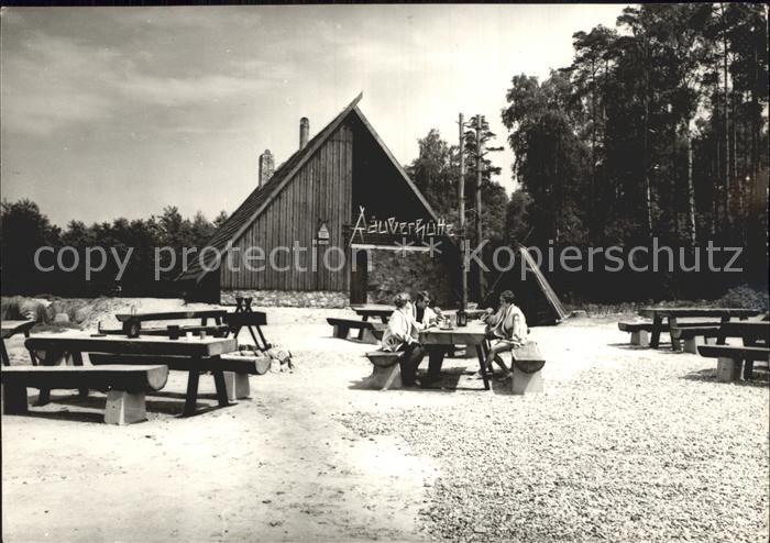 Moritzburg Sachsen Konsum Gaststaette Raeuberhuette Handabzug