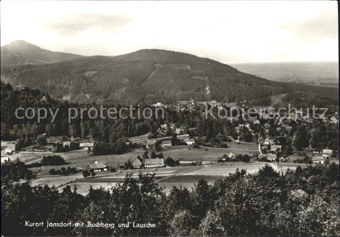 Jonsdorf Panorama mit Buchberg und Lausche