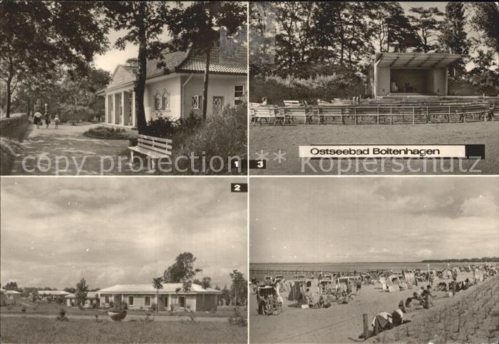 Boltenhagen Ostseebad Baederbibliothek Urlauberdorf Konzertplatz Strand