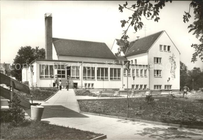 Joessnitz FDGB Erholungsheim Richard Mildenstrey Speisesaal