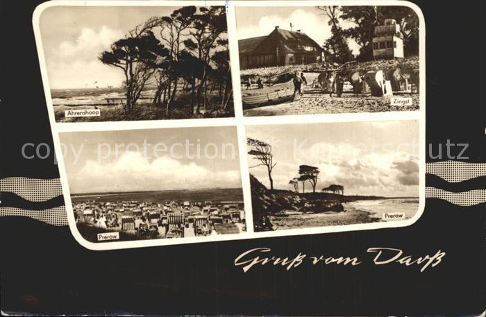 Darss Region Ostsee Ahrenshoop Zingst Prerow Strand