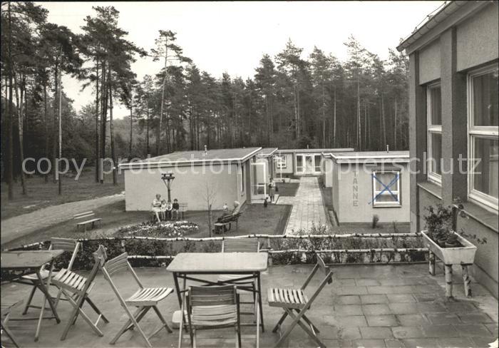 Schmannewitz FDGB Erholungsheim Kaethe Kollwitz Huette Dahlener Heide