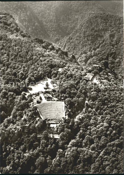 Thale Harz Harzer Bergtheater Fliegeraufnahme