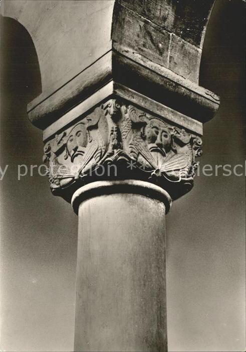 Alpirsbach Klosterkirche 12. Jhdt. Kapitell Arkade