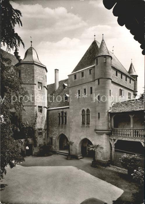 Jagsthausen Heilbronn Goetzenburg Burghof Goetz von Berlechingen