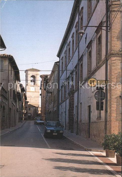 Torgiano Strassenpartie Kirche