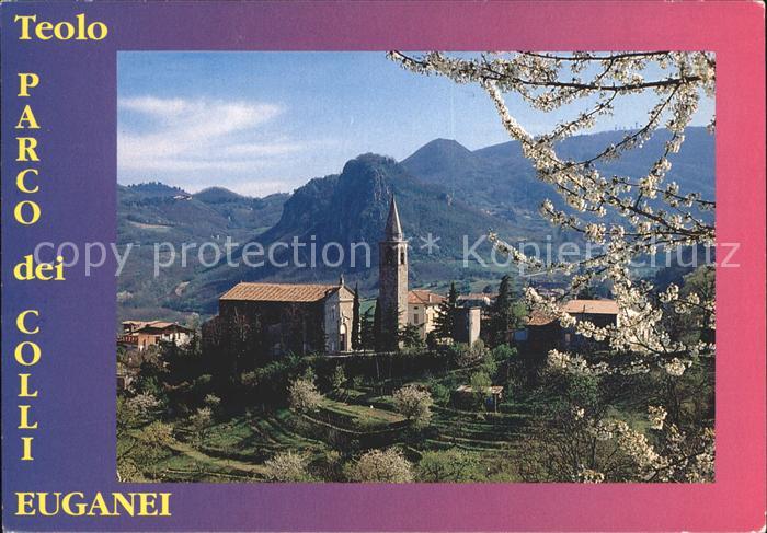 Teolo Parco dei Colli Euganei Chiesa Primavera Kirche Baumbluete