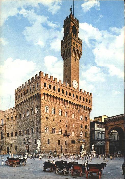 Firenze Florenz Piazza Signoria Palazzo Vecchio