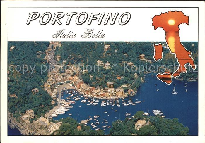 Portofino Liguria Golfo Tigullio veduta aerea