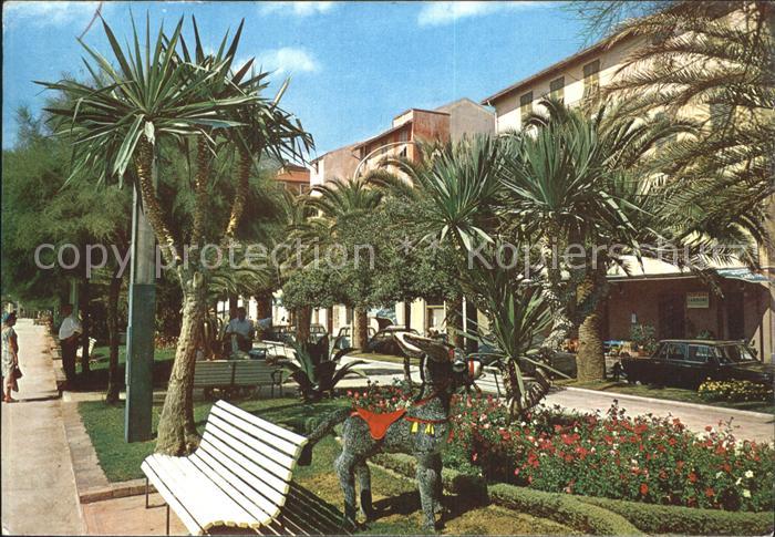 Finale Ligure Passeggiata a mare Riviera delle Palme Strandpromenade Palmen