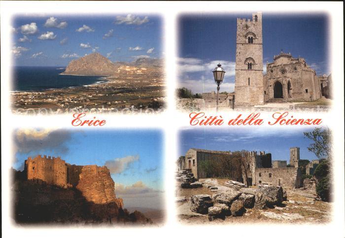 Erice Citta della Scienza Chiesa Castello Kirche Burg