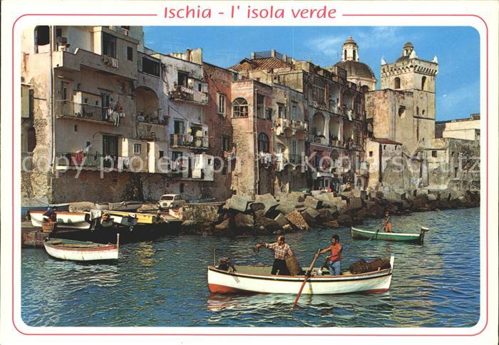 Ischia Antica architettura ischitana alte Architektur Fischerboot