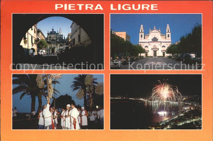 Pietra Ligure Piazza La Pietra Auditorium Piazza XX Settembre Basilica Processio