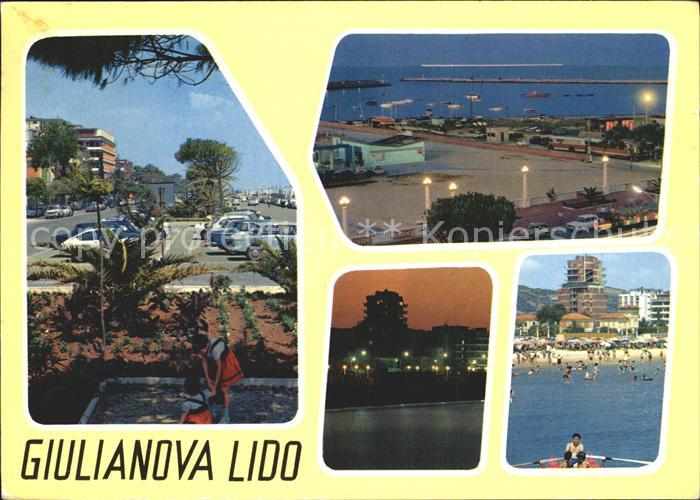 Giulianova Teilansichten Hafen Strand