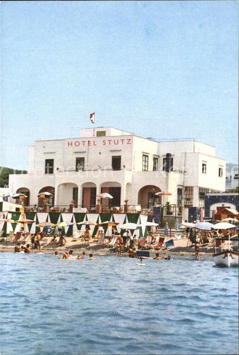 Porto d Ischia Hotel Pensione Stutz Strand