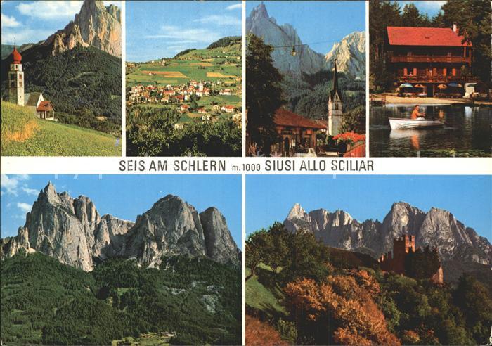Seis Schlern Schlerngebiet Dolomiten