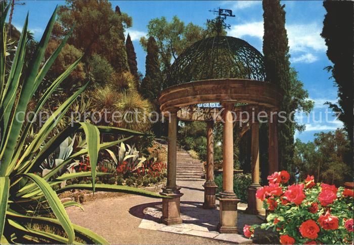 La Mortola Villa Hanbury Giardino Garten Pavillon
