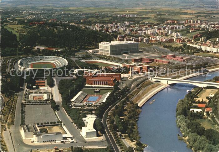 Roma Rom Stadio Olimpico e attrezzature sportive Olympiastadion Sportanlagen Fli