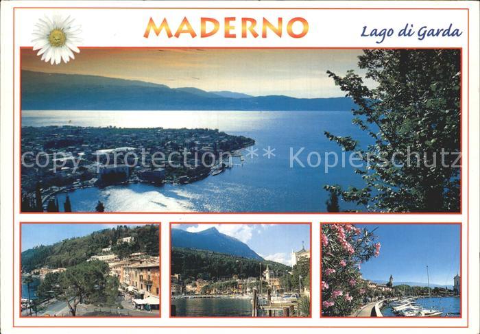 Maderno Lago di Garda Panorama Gardasee Hafen Seepromenade