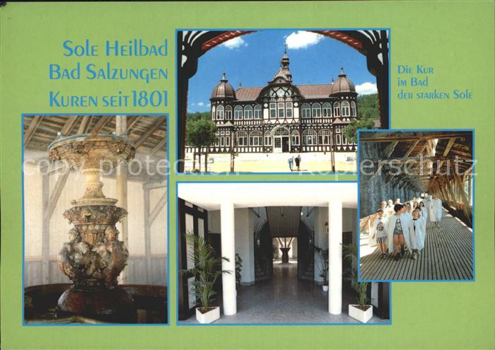 Bad Salzungen Gradierwerk Solebrunnen Sole Heilbad